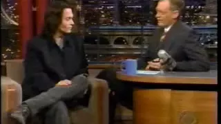 JOHNNY DEPP AT THE LATE SHOW PART 1