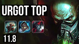 URGOT vs RIVEN (TOP) | 9/1/4, 1900+ games, 1.3M mastery, Legendary | EUW Master | v11.8