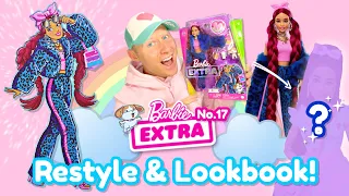 Barbie EXTRA no.17 🐾💙✨ Review, Restyle & Lookbook!