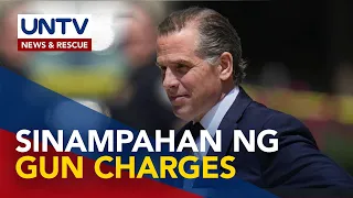 Anak ni US Pres. Biden, kinasuhan kaugnay ng umano’y pagbili at pagbitbit ng baril habang naka-droga