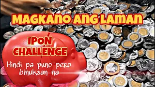 ALKANSYA IPON CHALLENGE / June to Sept Magkano na inabot / Opening Our Piggy Bank