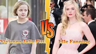 Elle Fanning VS Vivienne Jolie-Pitt (Angelina Jolie's Daughter) Transformation ★ From Baby To 2023