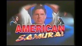 American Samurai 1992 Chamada Inédito Supercine em 1995