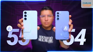 Galaxy A55 vs A54 | ¿Te conviene cambiarlo?