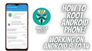 🔥 How To Root Android Phone Without Pc !! Root With Magisk !! Working On Android 8 to 14 🔥