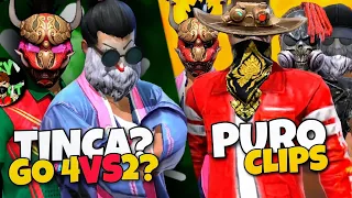 Escuadra toxica nos hace emotes y los retamos a 4vs2!! *Rey de la desert sorprende con sus rojos*