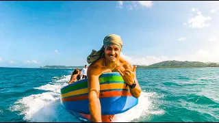 Surfing REMOTE Point Break in CENTRAL America (NICARAGUA)