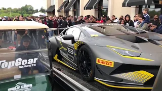 Lamborghini Super Trofeo Special Delivery @ Top Gear Cars & Coffee.