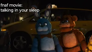 talking in your sleep: five nights at Freddy's movie addition