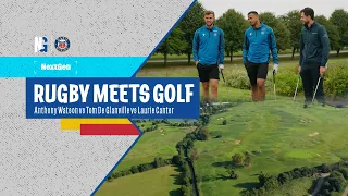 Rugby meets Golf | Anthony Watson vs Tom De Glanville vs Laurie Canter in must watch golf challenge