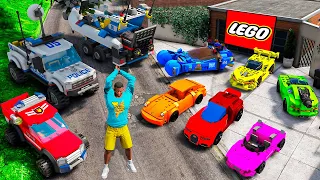 COLECIONANDO CARROS LEGO NO GTA 5!