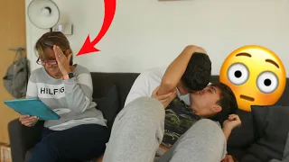 Being PDA With My Boyfriend To See How MY MOM REACTS!