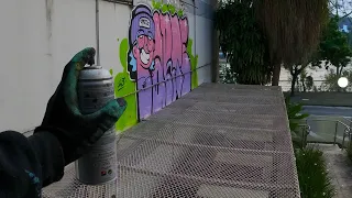 Doing GRAFFITI MISSION in the City Center