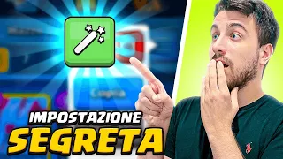 Uso un'IMPOSTAZIONE SEGRETA per VINCERE su Clash Royale!