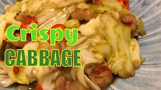 I Have Never Eaten Such A Delicious Crispy Stir Fry Cabbage l Simple Quick and Easy