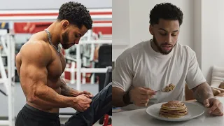 BIG BACK & BICEPS WORKOUT FOR SYMMETRY | High Protein Pancakes