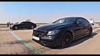 Кто кого? Mercedes AMG 63 585Hp vs Porsche Panamera - Технолог versus