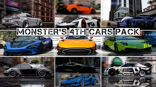 How to download and install (70) BEST Add-On Cars Pack for GTA V 2021 - (MONSTER's 4th Cars Pack) #4