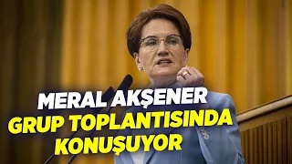 İYİ Parti Genel Başkanı Meral Akşener Grup Toplantısında Konuşuyor |  KRT TV