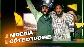 🏆C'EST HISTORIQUE! (NIGERIA 1-2 COTE D'IVOIRE) LIVE REACTION FEAT MOHAMED HENNI