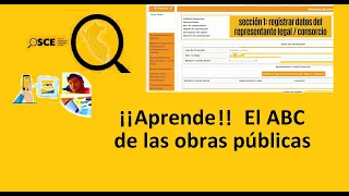 ABC de las obras públicas, y de las contrataciones con el estado