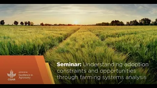 Uncovering Adoption Barriers in Agronomy Innovations through Farming Systems Analysis