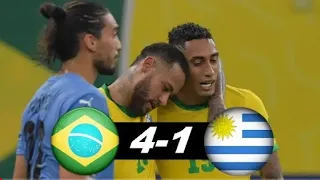 Brasil vs Uruguay Resumen y goles (4-1) eliminatorias a Qatar 2022