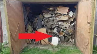 МУЖИК нашёл в НАБИТОМ мусором старом гараже ГАЗ М 20 «Победа»