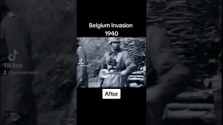 Belgium Invasion 1940 [Before & After]