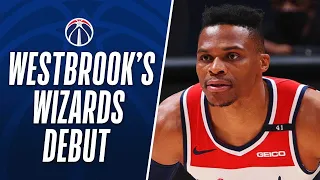 BEST Of Russell Westbrook's Washington Wizards #NBAPreseason DEBUT!