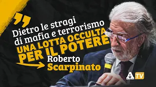 Scarpinato: ''Dietro le stragi di mafia e terrorismo una lotta occulta per il potere''