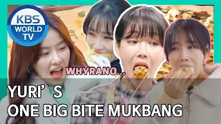 Yuri's One Big Bite Mukbang [Editor's Picks / Stars' Top Recipe at Fun-Staurant]