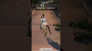 Falling 🐎 #sims4 #thesims #sims #thesims4 #симс4 #симс #shorts #viral #horse #horses #horseriding