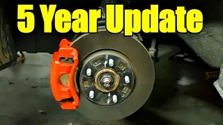 How To Paint Brake Calipers and a 5 Years Later Update