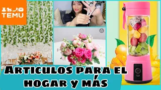 🤩 INCREÍBLES artículos para tu HOGAR 😱 DECORACIÓN Y ORGANIZACIÓN 😍 TEMU super haul.