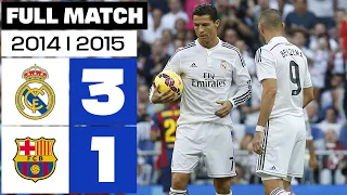 Real Madrid vs FC Barcelona (3-1) 2014/2015 PARTIDO COMPLETO