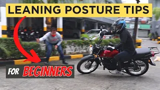 TIPS for LEAN WITH MOTORCYCLE for BEGINNERS | Wander J