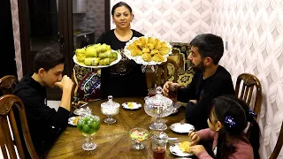 Long Dolma from Cabbage with Beef