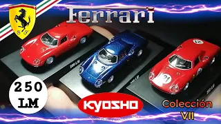 Kyosho 1/64 Ferrari 250LM una leyenda clásica Colección VII por primera vez en Youtube! en tu idioma