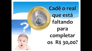 Cadê o real que estava aqui? A matemática comeu!