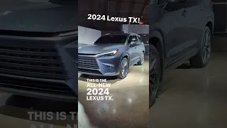 REVEALED: the 2024 Lexus TX!