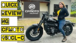 My Quick Review On The New CFMoto 450CL-C