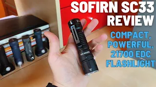 Sofirn SC33 Review - Well executed EDC Flashlight with all the neccessary features