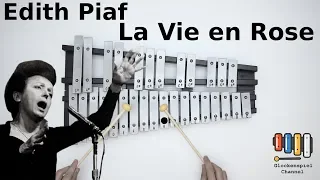 Edith Piaf - La Vie en Rose💗🎺on the Glockenspiel (BELLs) 🎧