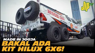 Bukan Kaleng-kaleng Ini Dia Modifikasi Toyota Hilux 6x6 Karya Lamban Garage Yogyakarta | JIP TV