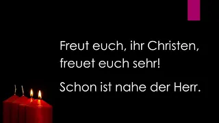 Wir sagen euch an den lieben Advent - Klavierbegleitung und Text zum Mitsingen