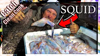 Wild Calamari {Catch Clean Cook} Nantucket Seafood on the Dock!!!