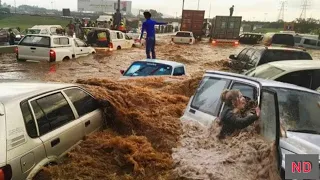 Istanbul and Bursa flooded! Heavy rainfall causes destructive flash floods in Turkey