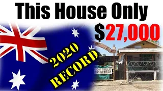 Cheapest house sold in Australia 2020