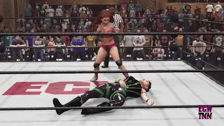 SHELLY STASIAK VS CASEY WRIGHT ECW WORLD WOMANS CHAMPIONSHIP